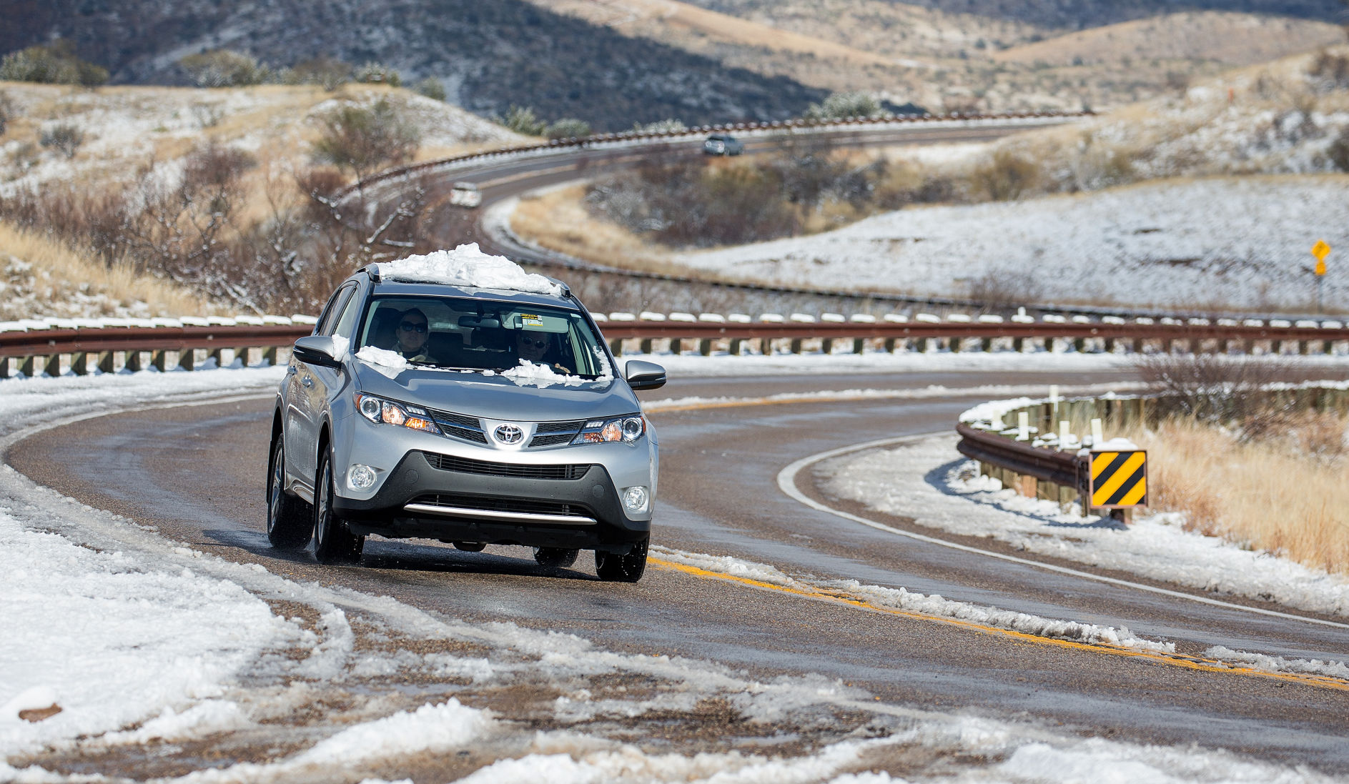 Snow in southeast Arizona
